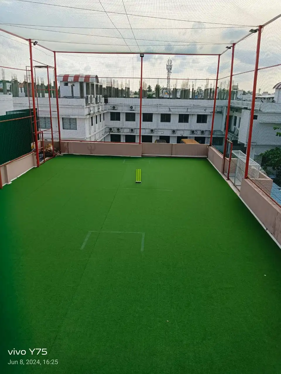 Rooftop Cricket Practice Net